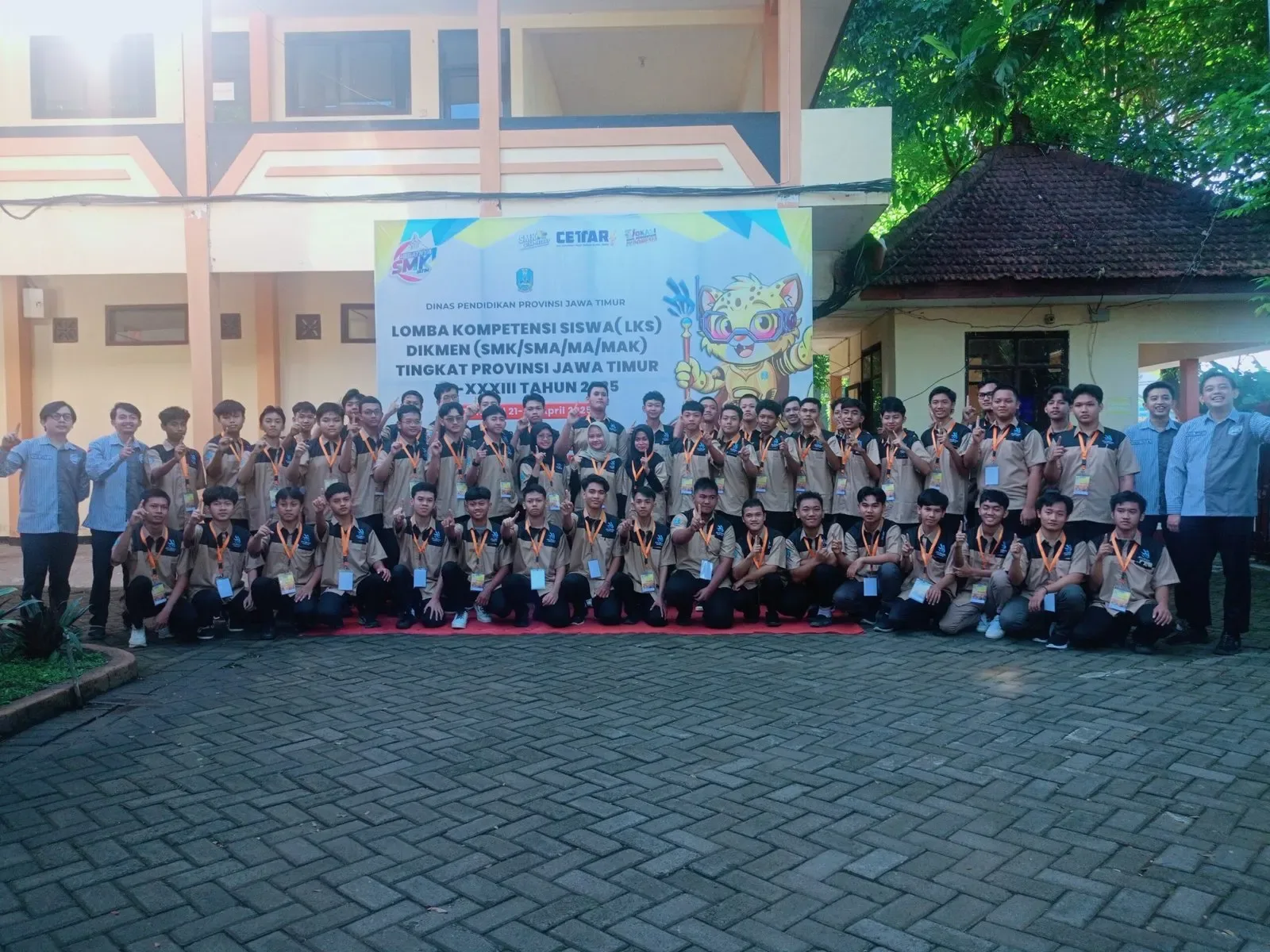 Potret Lomba Kompetensi Siswa (LKS) SMK Islam 1 Blitar pada LKS Provinsi Jawa Timur 2025